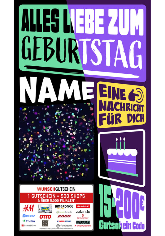 Digital - Alles Liebe Geburtstag