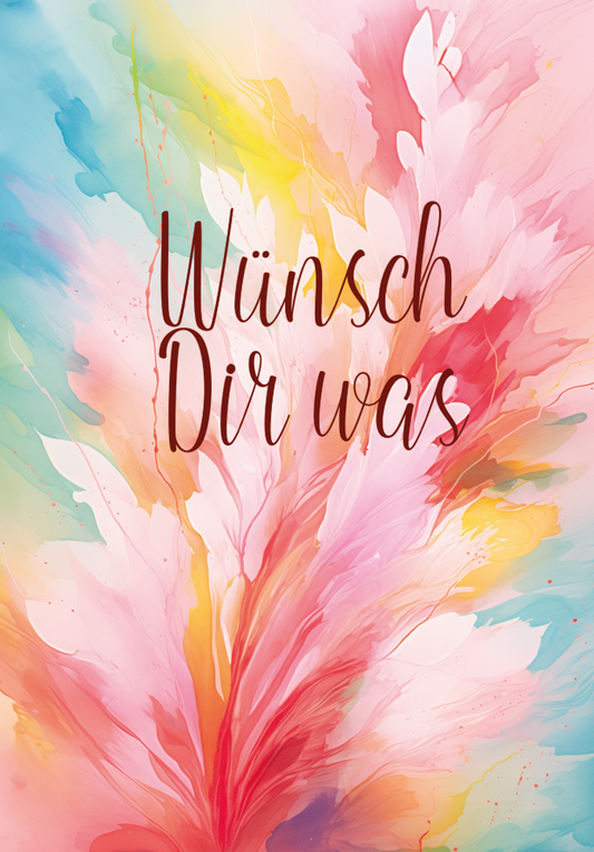 Wünsch dir was - Bunt (Gutscheinwert)