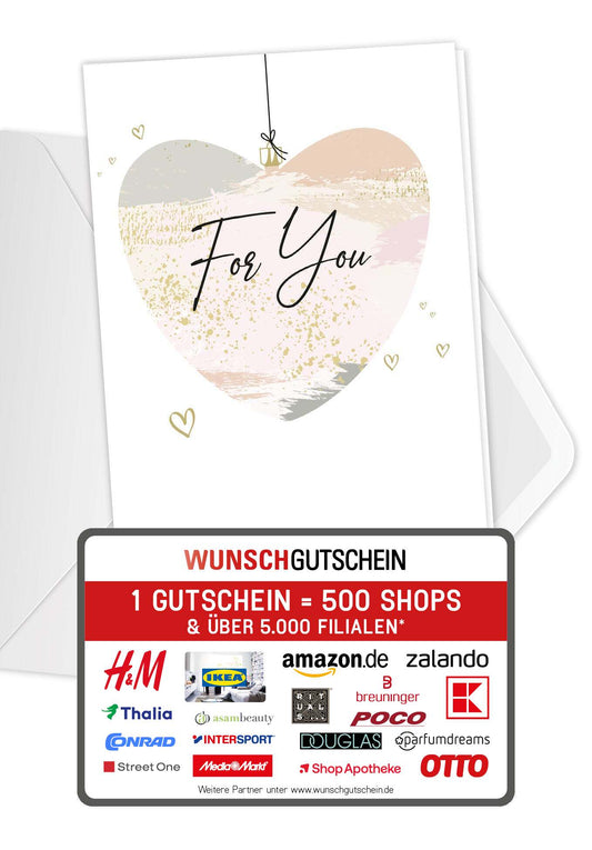 For you - Weihnachtsherz