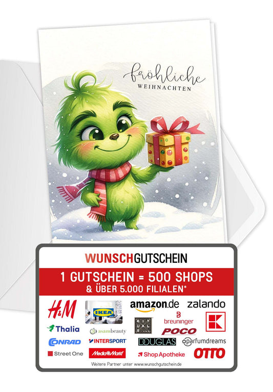 Fröhliche Weihnachten - Grinch