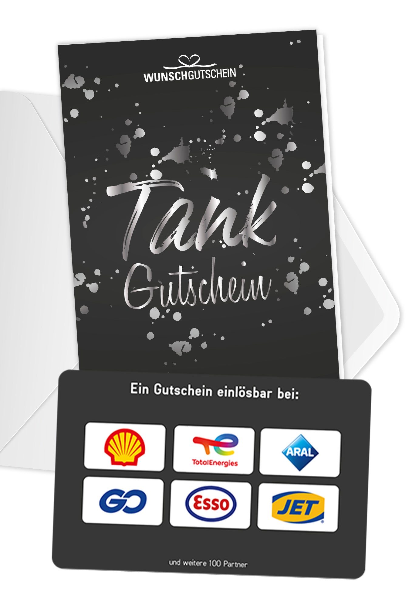 Tankgutschein – mit Wunschgutschein Mobilität verschenken (Gutscheinwert)