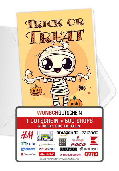 Trick or Treat - Mumie (Gutscheinwert)