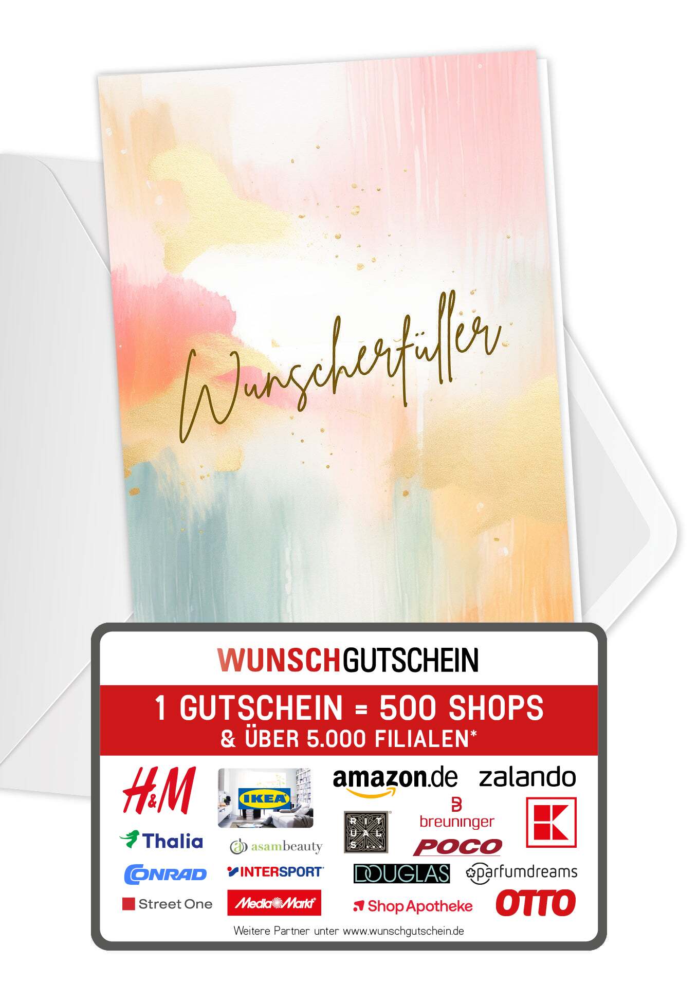 Wunscherfüller - Aquarell Bunt