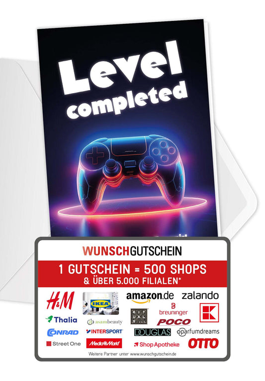 Level completed  - Game (Gutscheinwert)