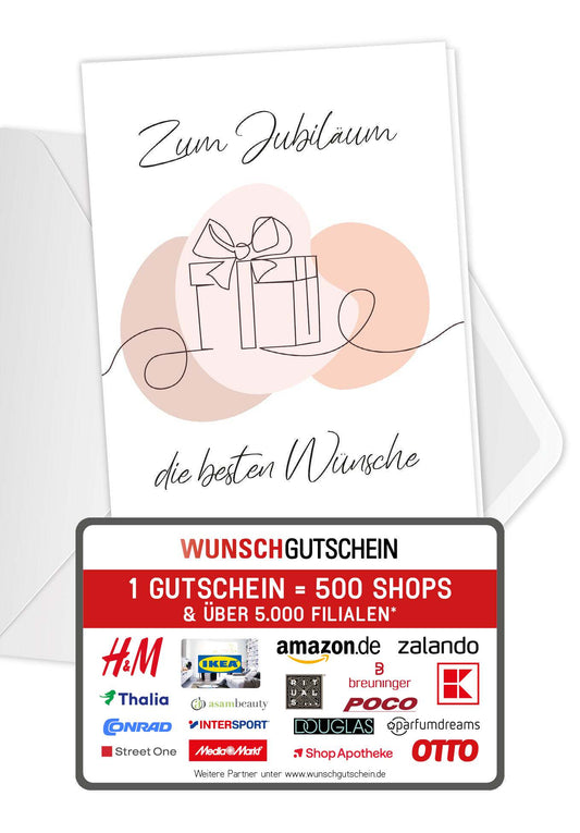 Zum Jubiläum - Geschenk