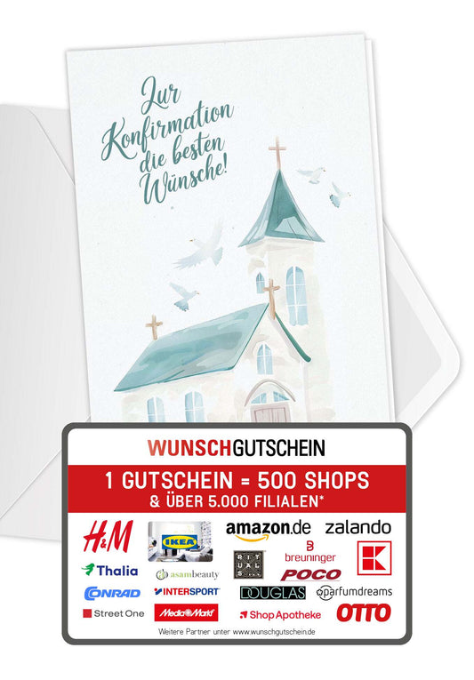 Zur Konfirmation - Kirche Grün