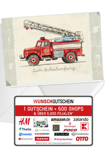 Zum Schulanfang - Feuerwehr