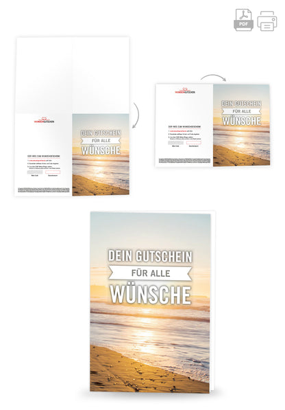 Für alle Wünsche - Strand (Gutscheinwert)