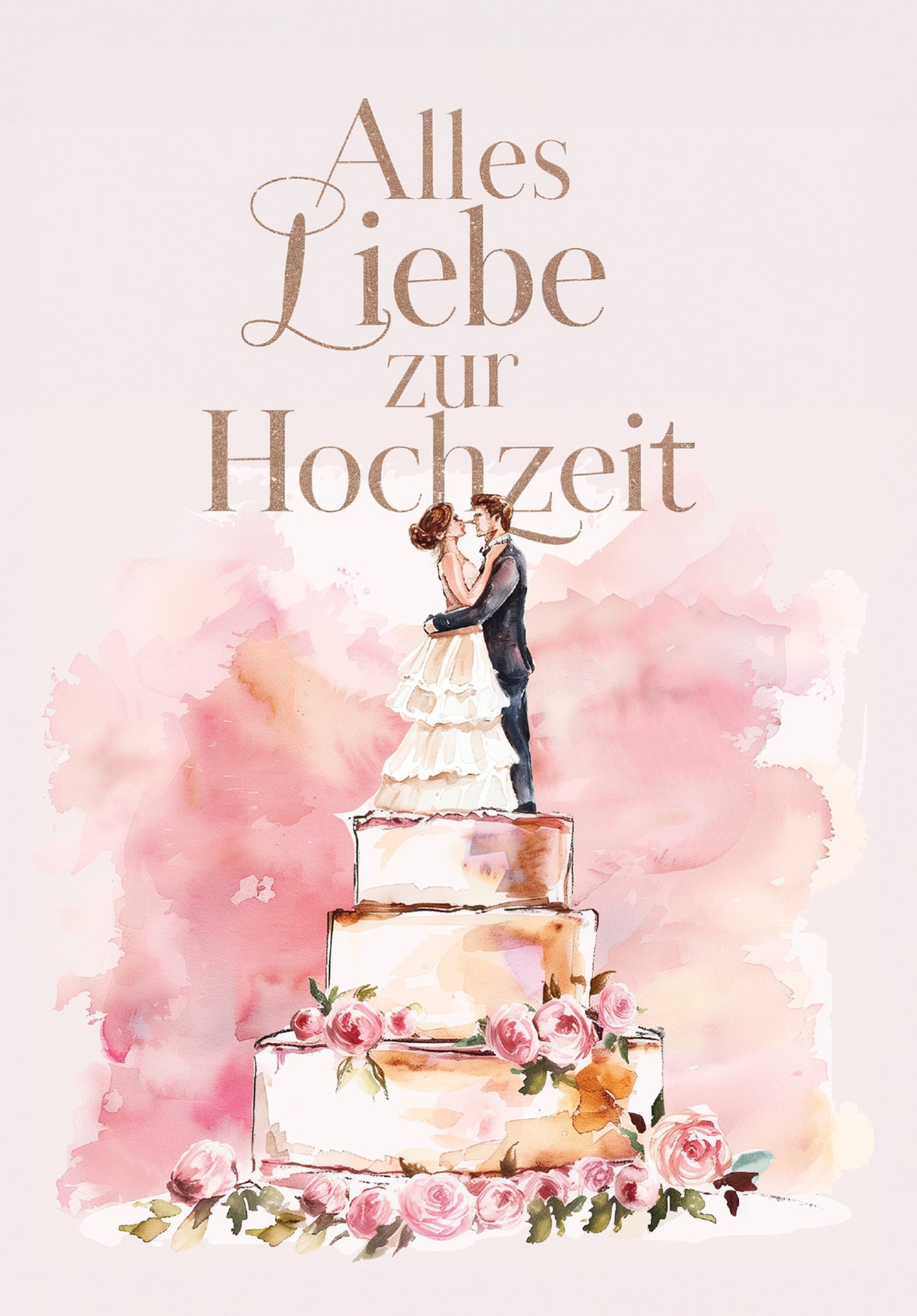 Alles Liebe zur Hochzeit - Torte (Gutscheinwert)