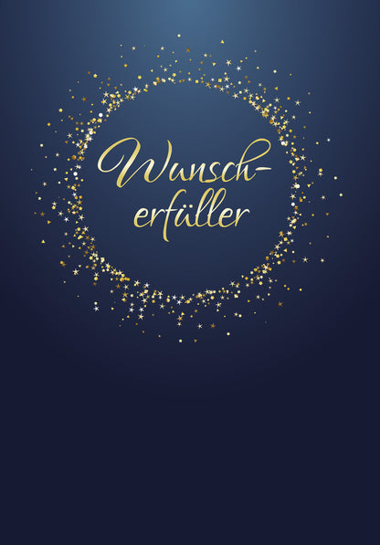 Wunscherfüller - Gold Blau (Gutscheinwert)