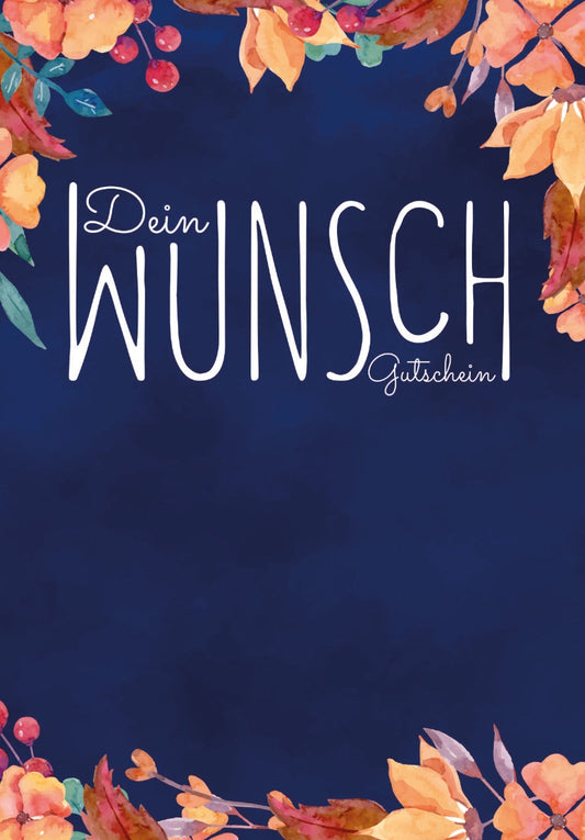 Dein Wunschgutschein - Blätter (Gutscheinwert)