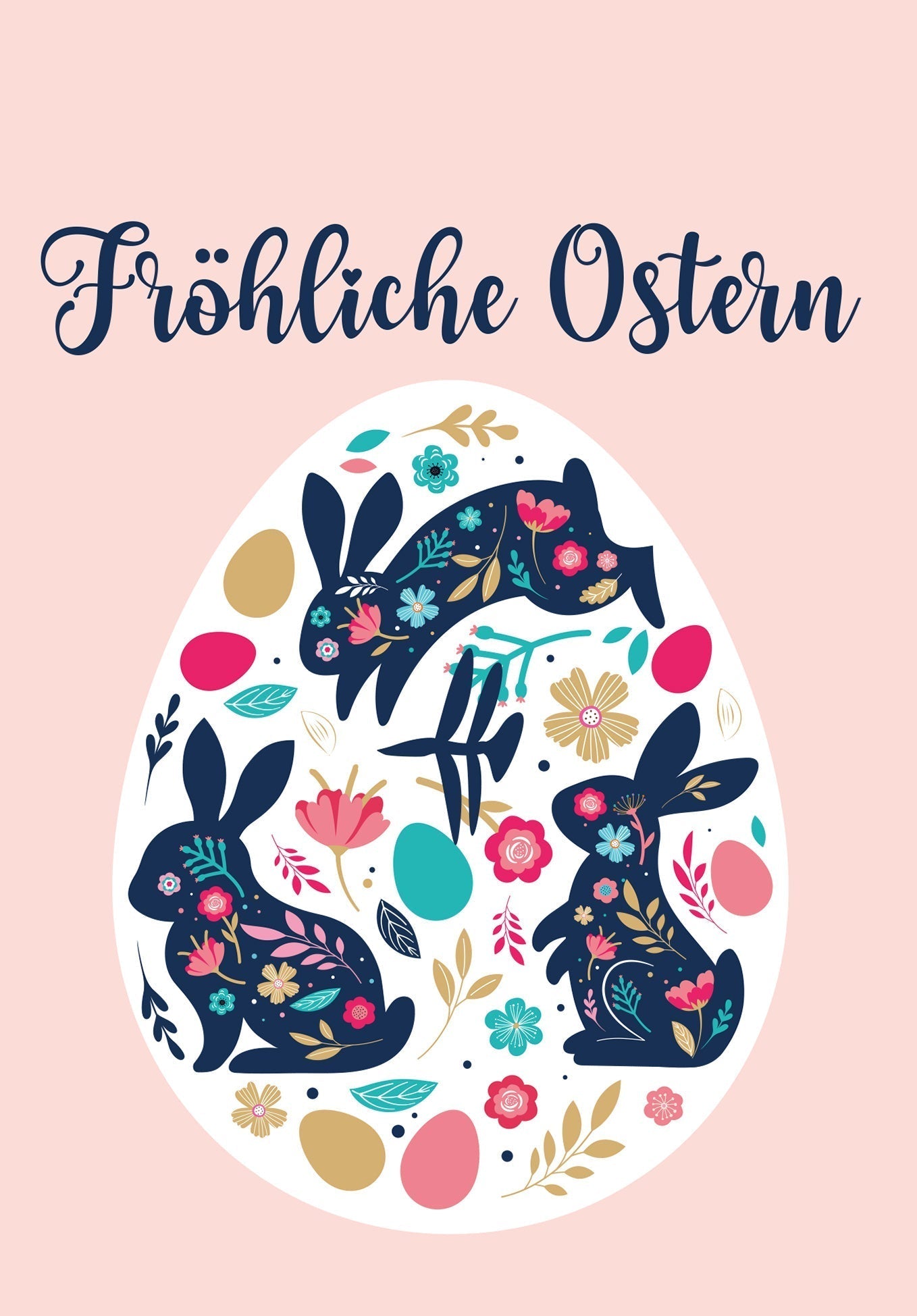 Fröhliche Ostern - Hasen (Gutscheinwert)