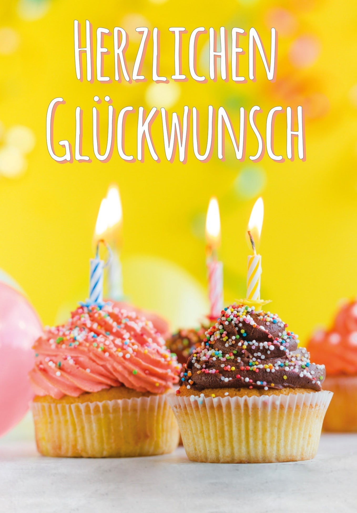 Herzlichen Glückwunsch - Muffins (Gutscheinwert)