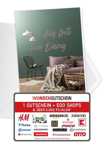 Alles Gute zum Einzug - Wohnzimmer