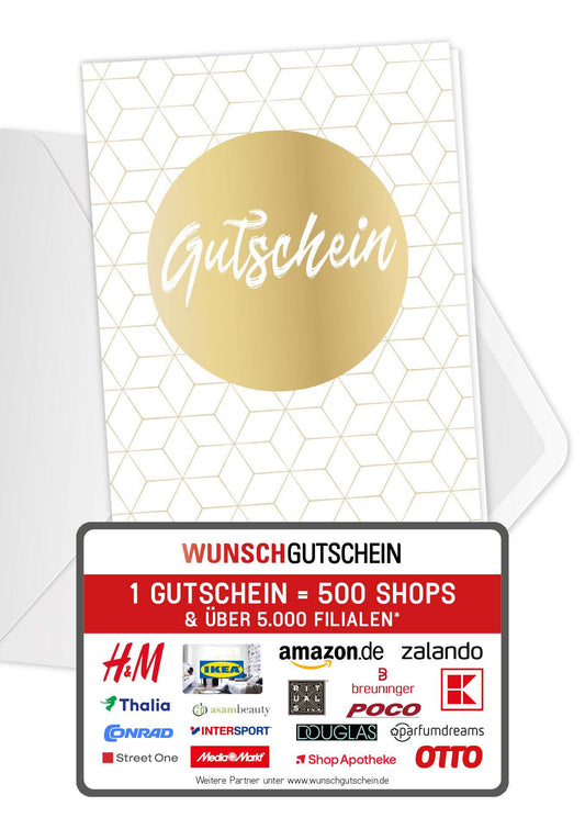 Gutschein - Gold (Gutscheinwert)